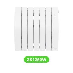 Radiateur Galapagos électrique 1250W Atlantic 500611 - 2 Pcs