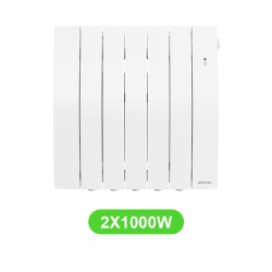Radiateur Galapagos électrique 1000W Atlantic 500609 - 2 Pcs