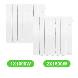 Radiateur Galapagos Atlantic Lot de 3 pièces 1000W+2x1500W