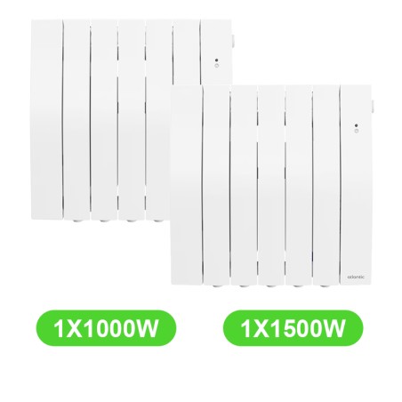 Radiateur Galapagos 1000W et 1500W lot mixte 2 pièces