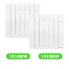 Radiateur Galapagos 1000W et 1500W lot mixte 2 pièces