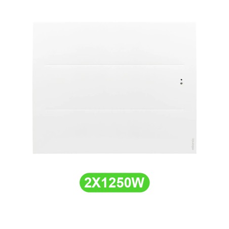 Radiateur Oniris pour chauffage électrique 1250W en lot de 2 pièces