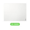 Radiateur Sokio pour chauffage électrique 1500W en lot de 2 pièces