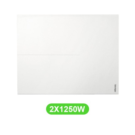 Radiateur Sokio pour chauffage électrique 1250W en lot de 2 pièces