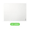 Radiateur Sokio pour chauffage électrique 1250W en lot de 2 pièces