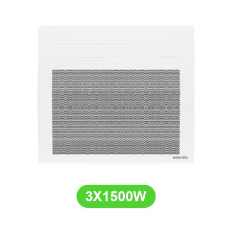 Radiateur Solius pour chauffage électrique 1500W en lot de 3 pièces