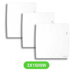 Radiateur Agilia électrique 1500W Atlantic 503130 - 3 Pcs