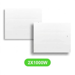 Radiateur Oniris électrique 1000W Atlantic 503910 - 2 Pcs