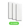 Radiateur Nirvana pour chauffage électrique 1500W en lot de 3 pièces