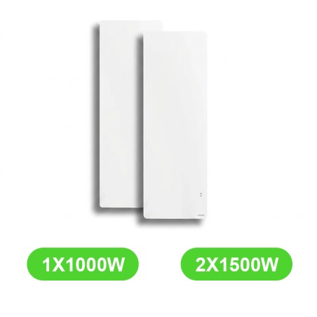 Radiateur Nirvana électrique 1000W et 2x1500W lot 3 pièces