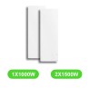 Radiateur Nirvana électrique 1000W et 2x1500W lot 3 pièces