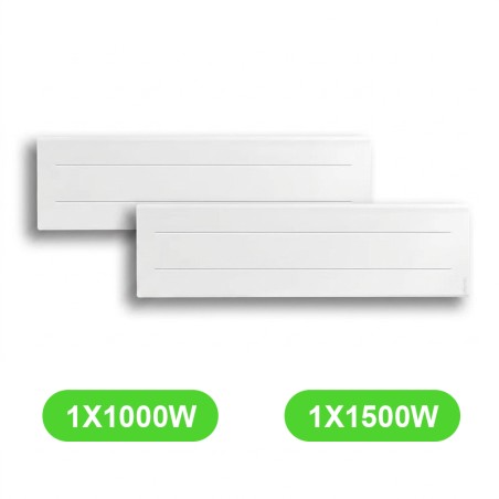 Radiateur Oniris Plinthe Atlantic Lot de 2 pièces Mixte