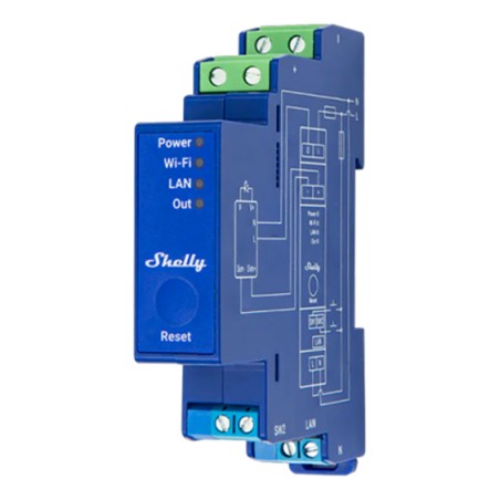 Variateur connecté 0/1-10V rail DIN LAN mesure énergie