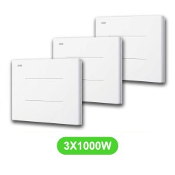 Radiateur Mara électrique 1000W Acova TMR100063EEZF Lot 3