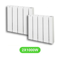 Radiateur Atoll électrique 1000W Acova TAN-100-057/CF Lot 2