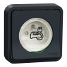 Prise recharge véhicule électrique 16A/250V Mureva encastrée Gris
