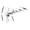 Antenne UHF 27 éléments, gain 10-15 dB, canaux 21-48, filtre 5G