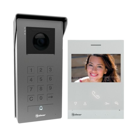 Kit vidéo SOUL ACCESS LITE 1 appel, clavier, moniteur 4,3"
