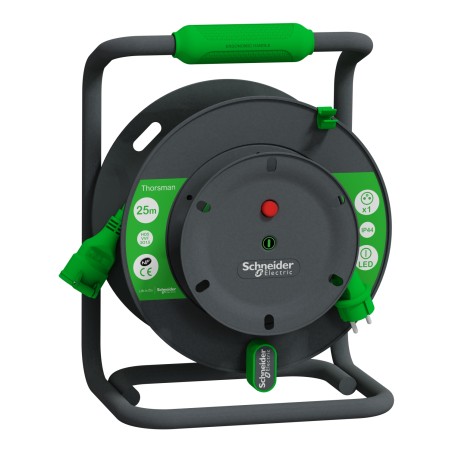 Rallonge électrique Thorsman 25m 1 prise avec protection thermique