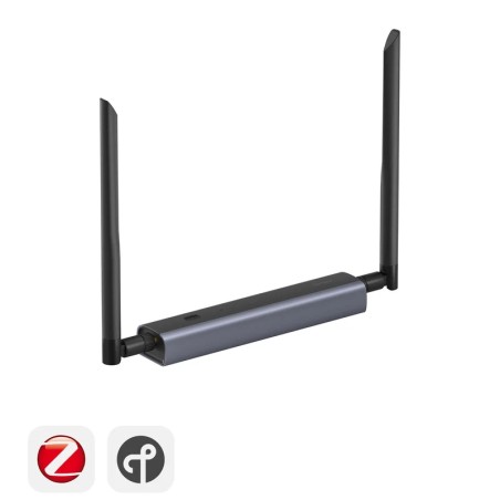 Dongle Zigbee Thread Thread via Ethernet PoE, Wi-Fi ou USB