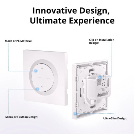 Interrupteur mural pour micromodule