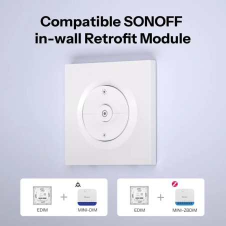 Interrupteur mural pour Micromodule intelligent MINI-DIM