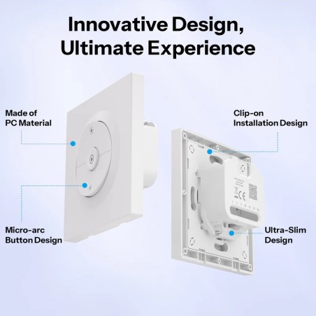 Interrupteur mural pour Micromodule intelligent
