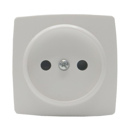 Oteo ASL Prise 2P avec éclipse composable Blanc