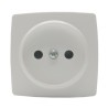 Oteo ASL Prise 2P avec éclipse composable Blanc