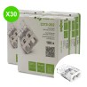 Borne Wago Mini 2 entrées fils rigides max. 2,5mm², lot 30 pièces
