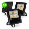 Projecteur extérieur TWISTER 4 38W 3000K 5700lm noir Lot de 3 pièces