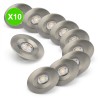 Spot BBC dimmable ASPEN 5W CCT 3000/4000K rond nickel Lot de 10 pièces
