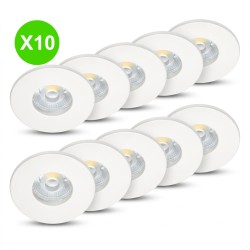 Spot BBC encastré EF7 7W CCT IP65 ARIC 50707 - 10 Pcs
