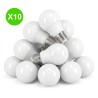 Ampoule LED dimmable E27 10,5W 4000K 1060lm blanc neutre Lot de 10 pièces