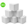 Angle extérieur goulotte DLPlus 85x50mm blanc en lot de 5 pièces