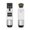 Connecteur RJ45 cat. 6A STP blindé noir
