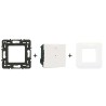 Mosaic Variateur LED 3 fils 150W kit complet avec support et plaque