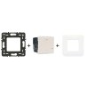 Mosaic Variateur LED 2 fils 125W kit complet avec support et plaque