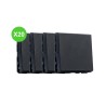Mosaic Interrupteur V&V 2 modules noir mat conditionnement 20 pièces