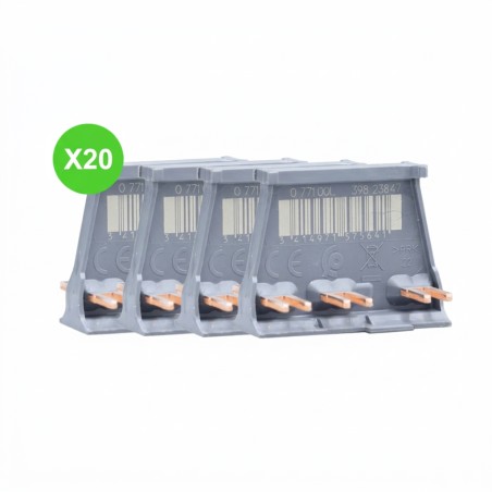 Mosaic Liaison prises Link accessoire pour 2 prises Lot de 20 pièces