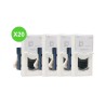 Mosaic Prise RJ45 catégorie 6A STP 1 module blanc Lot de 20 pièces