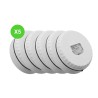 Diffuseur lumineux mural Solista LX LED rouge IP33C Lot 5 Pcs