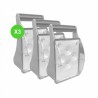 BAPI portable LP50 LED 50lm IP44 autonomie 1h en lot de 3 pièces