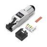 Connecteur RJ45 blindé Cat.8 S/FTP noir