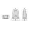 Feu clignotant BFT RADIUS LED 24V - BFT D114093