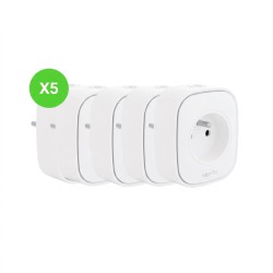 Prise connectée Zigbee 2P+T 3000W Somfy 1871215 - 5 Pcs