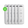 Télécommande Situo 5 io Pure II radio 5 canaux blanche lot de 5 pièces