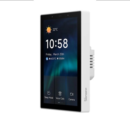 Panneau de contrôle domotique tactile 4,7" Zigbee/Wi-Fi Matter