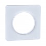 SCHNEIDER S520802 - Plaque de finition, 1 poste, Blanc, Odace