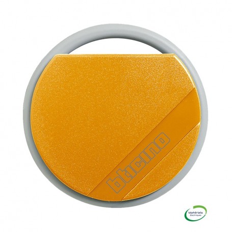 BTICINO 348204 (F) Badge de proximité résidents 13,56MHz couleur orange